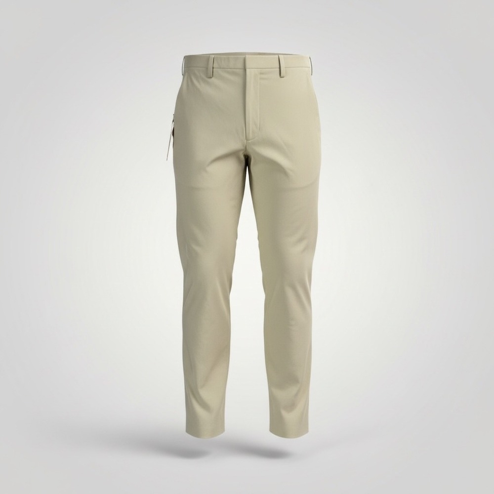 Tommy Bahama Diamond Life Silk Pant Women 8 Buckwheat Beige Straight Leg Luxury